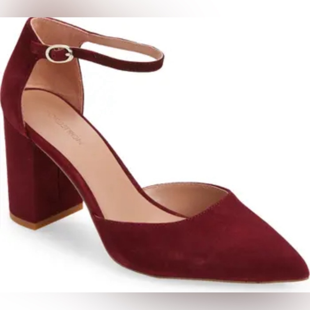 Nordstrom Paola Ankle Strap Pointed Toe Pump